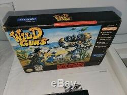 Wild Guns (super Nintendo Snes) Complète Dans L'encadré