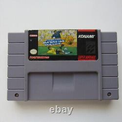 X3 Brésil Gradiente Playtronic Super Nintendo SNES Jeux de Football Super Copa ISSS