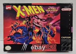 X-Men Mutant Apocalypse Super Nintendo Snes Authentique Complet CIB