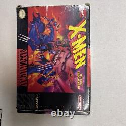 X-Men Mutant Apocalypse Super Nintendo Snes Authentique Très Propre