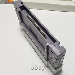 X-kaliber 2097 Snes (super Nintendo) Authentique Complet Avec Affiche De Boîte & Inserts