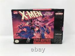 X-men Mutant Apocalypse Super Nintendo Snes Complet Dans Box Cib Rare
