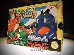 Yoshis Island Super Nintendo Snes Fah Cib