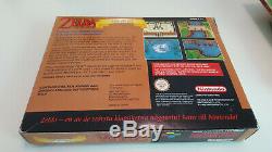 Zelda Gold Pack Super Box Super Graal Super Nintendo Snes Original