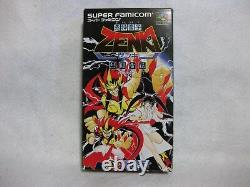 Zenki Bataille Raiden Boxed Sfc Snes Super Famicom Nintendo Japon Jeux Vidéo